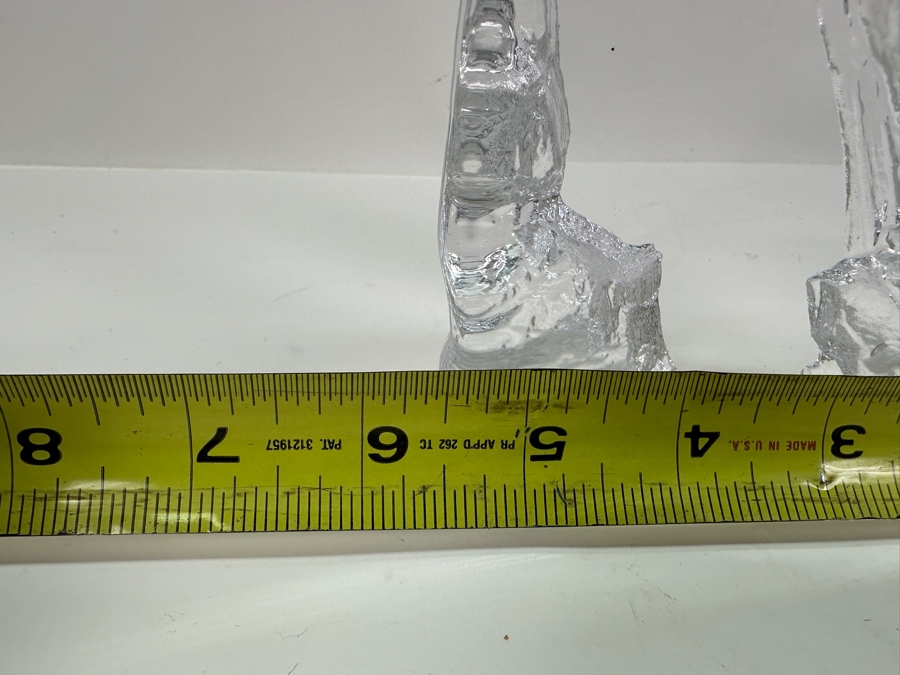 Royal Krona Sweden Crystal Bald Eagle Mats Jonasson 5.5 X 6.5 [Photo 7]