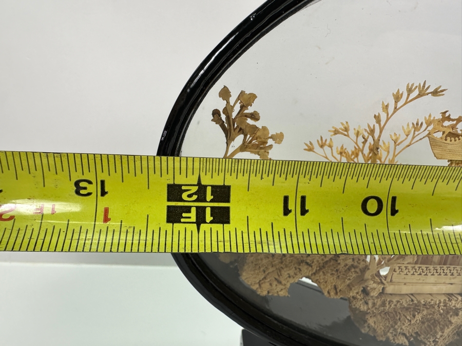 Vintage Chinese Cork Carving From Shanghai 12.5W X 3D X 9H [Photo 12]