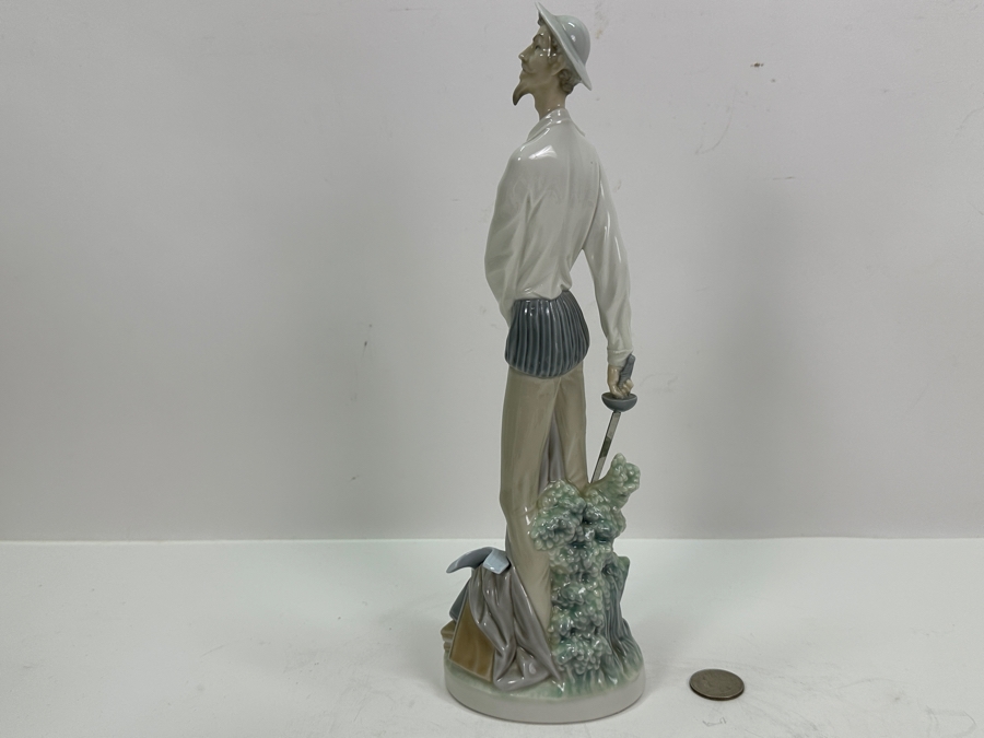 Lladro Don Quixote Standing Up Figurine 12H [Photo 4]
