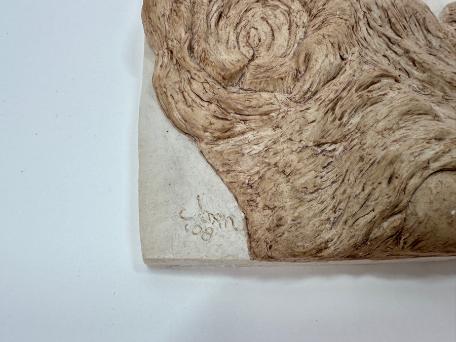 (3) Joan Lacy Bas-Relief Tree Sculptures Signed 14 X 8 [Photo 3]