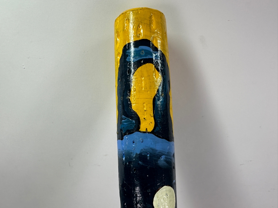 Hand Painted Wooden Rain Stick 29.5L [Photo 3]