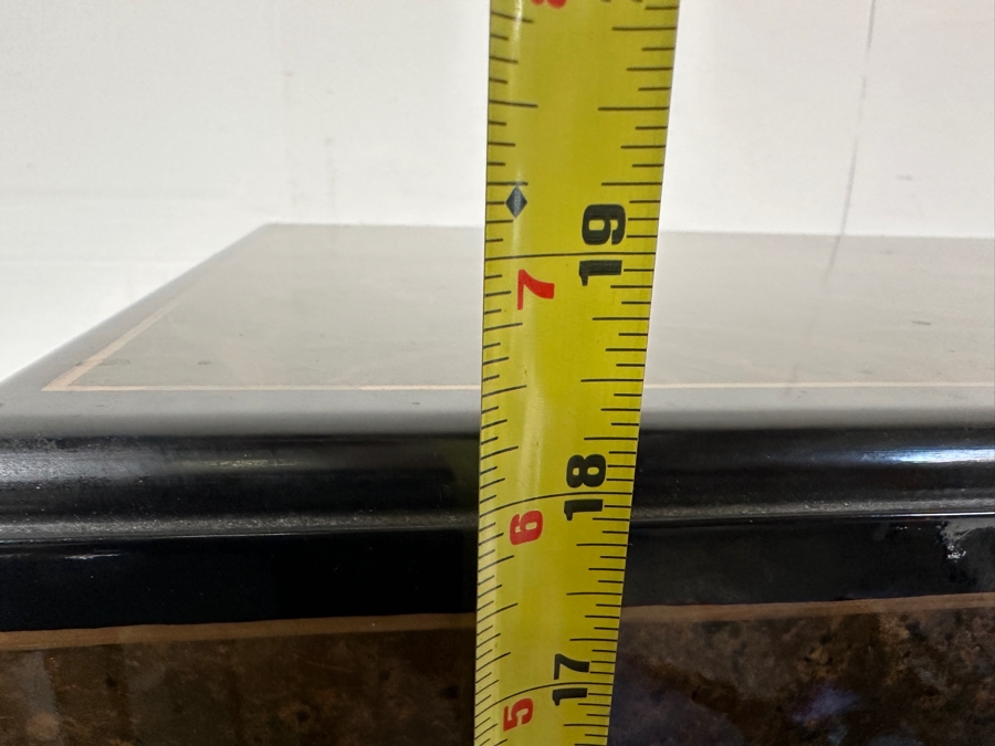 Asian Lacquer Chest On Stand 22W X 14D X 18H [Photo 7]