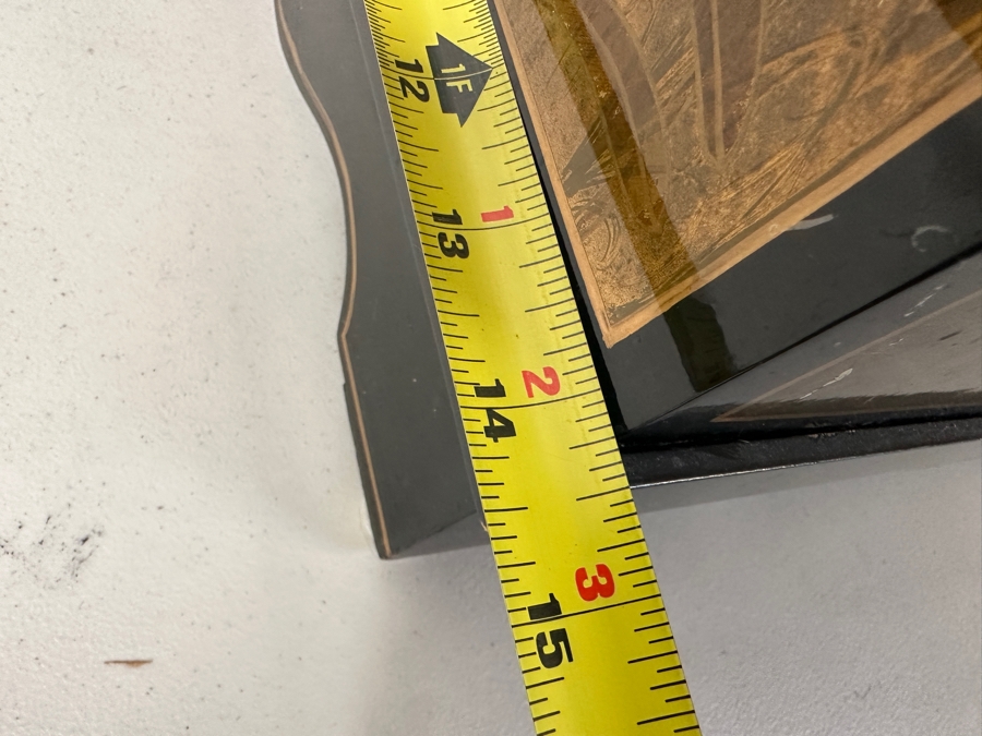 Asian Lacquer Chest On Stand 22W X 14D X 18H [Photo 6]