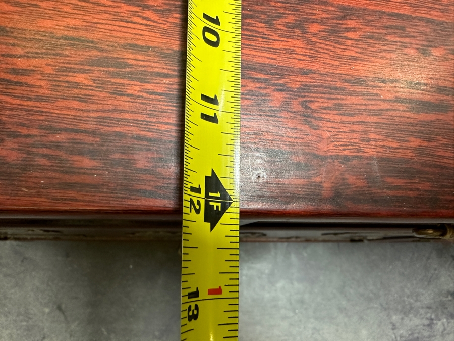 Small Korean Chest Of Drawers With Brass Ornamentation 35.5W X 12.5D X 15H [Photo 7]