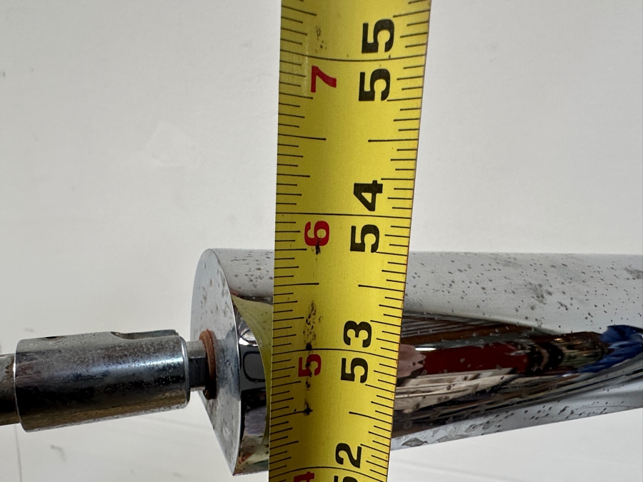 Chrome Floor Lamp By Koch Lowy 53H [Photo 6]