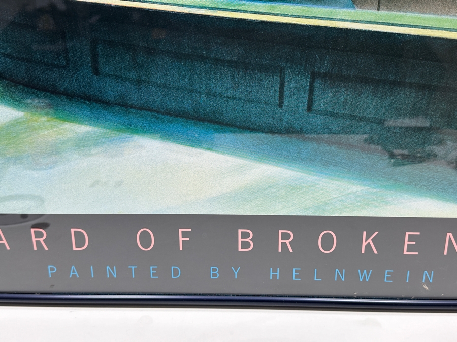 Framed Print 'Boulevard Of Broken Dreams' Painted By Helnwein 38 X 29 [Photo 4]