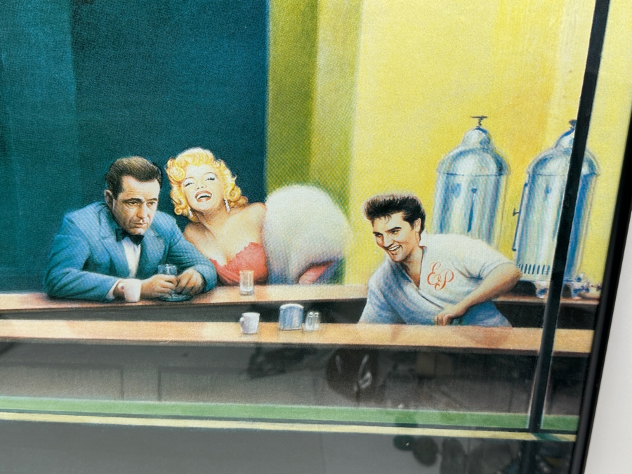 Framed Print 'Boulevard Of Broken Dreams' Painted By Helnwein 38 X 29 [Photo 3]