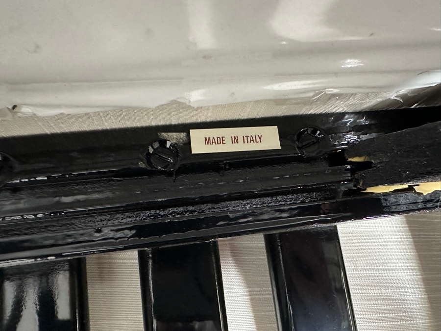 Set Of Four Italian Black Lacquer Dining Chairs [Photo 5]