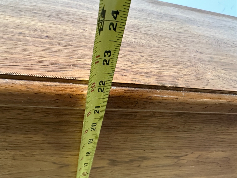 Carved Wooden Trunk 42W X 20D X 22H [Photo 7]