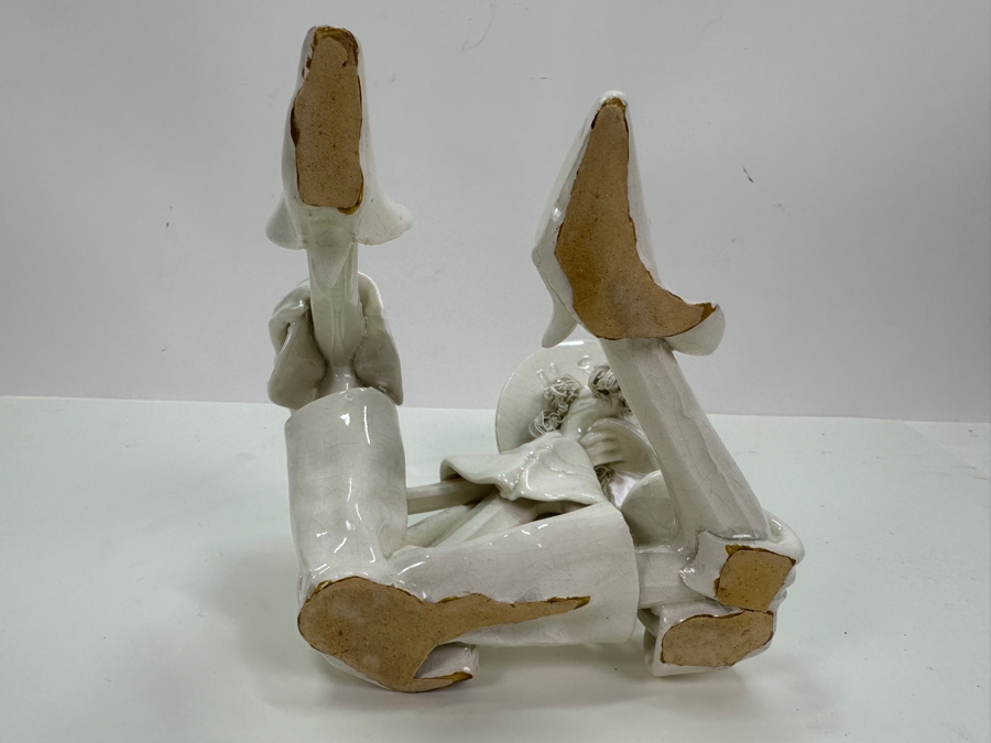 Vintage 1970s Roberto Nischli Don Quixote Sculpture 7W X 7D X 8H [Photo 10]