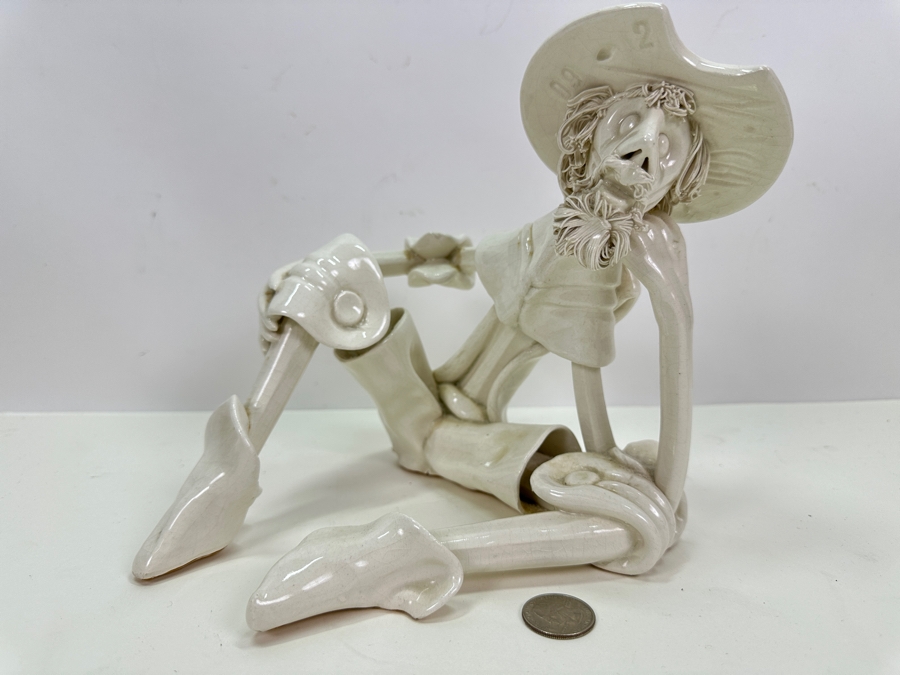 Vintage 1970s Roberto Nischli Don Quixote Sculpture 7W X 7D X 8H [Photo 3]