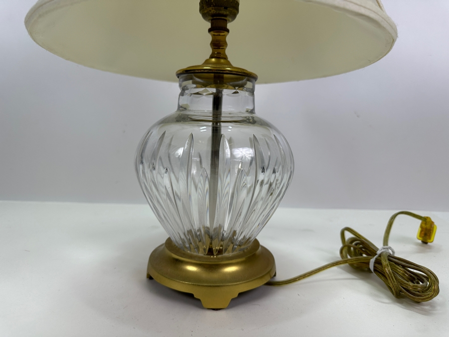 Waterford Crystal Table Lamp 15H [Photo 3]