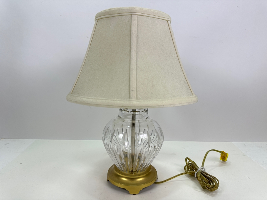 Waterford Crystal Table Lamp 15H [Photo 2]
