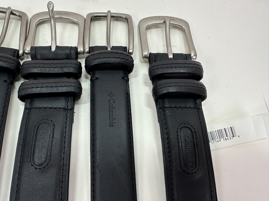 (8) New Columbia Leather Belts Size 42 Retails $300 [Photo 4]