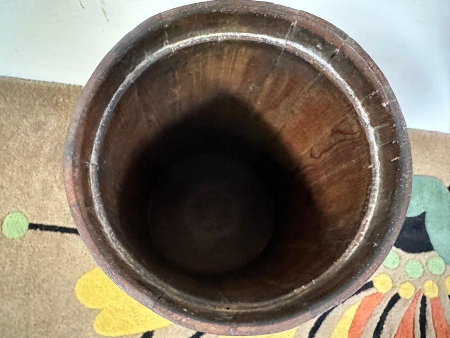 Vintage Wooden Butter Churn 51.5H [Photo 4]