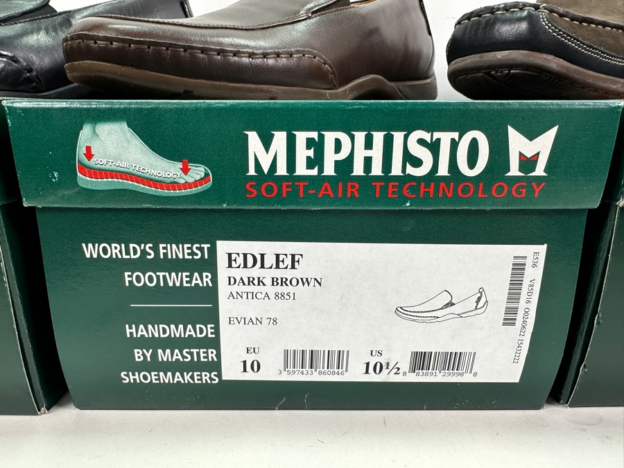 Four New Pair Of Mephisto Men's Shoes - World's Finest Footwear Size 10.5 Retails $1,000+ [Photo 3]
