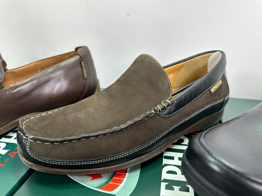 Four New Pair Of Mephisto Men's Shoes - World's Finest Footwear Size 10.5 Retails $1,000+ [Photo 7]