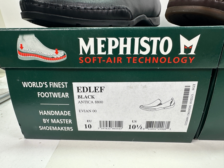 Four New Pair Of Mephisto Men's Shoes - World's Finest Footwear Size 10.5 Retails $1,000+	 [Photo 5]