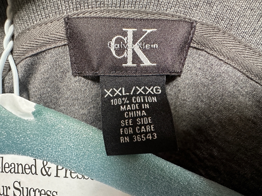 (8) Calvin Klein Polo Shirts Size XXL & (7) Lacoste Polo Shirts Size 8 - Total Of 15 Polo Shirts [Photo 2]