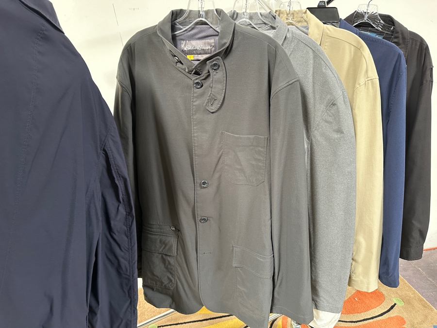 (5) Eddie Bauer Travex Jackets Size Men's 50 & (2) Polo Ralph Lauren Jackets Size XXL [Photo 3]
