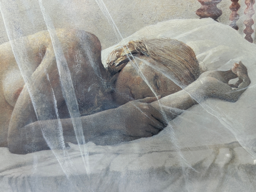 Andrew Wyeth Day Dream Poster By The Armand Hammer Museum Of Art & Cultural Center 1990 Framed 40 X 28 [Photo 4]
