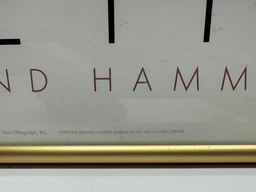 Andrew Wyeth Day Dream Poster By The Armand Hammer Museum Of Art & Cultural Center 1990 Framed 40 X 28 [Photo 7]