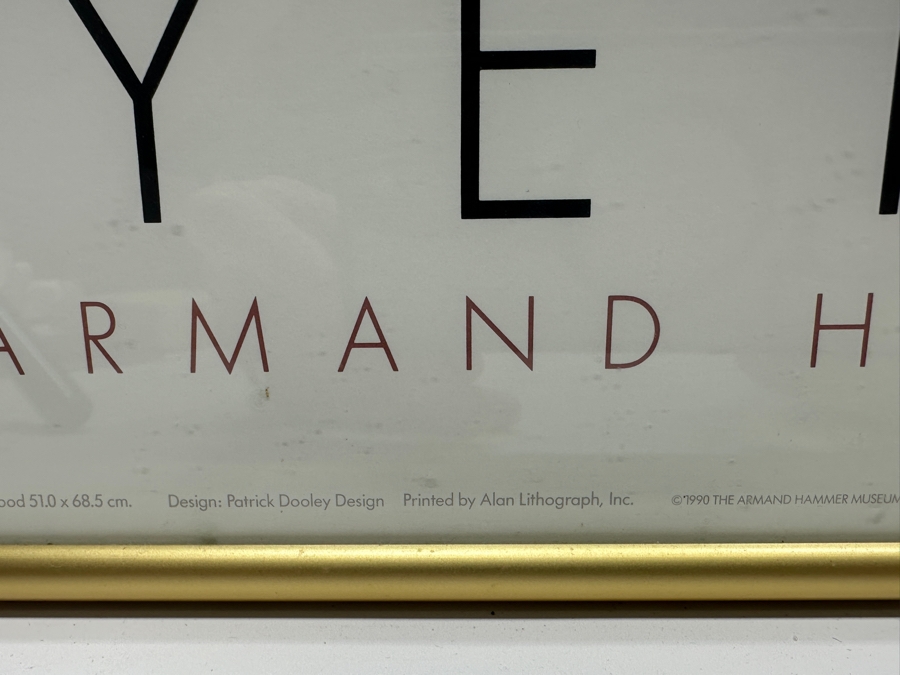 Andrew Wyeth Day Dream Poster By The Armand Hammer Museum Of Art & Cultural Center 1990 Framed 40 X 28 [Photo 6]