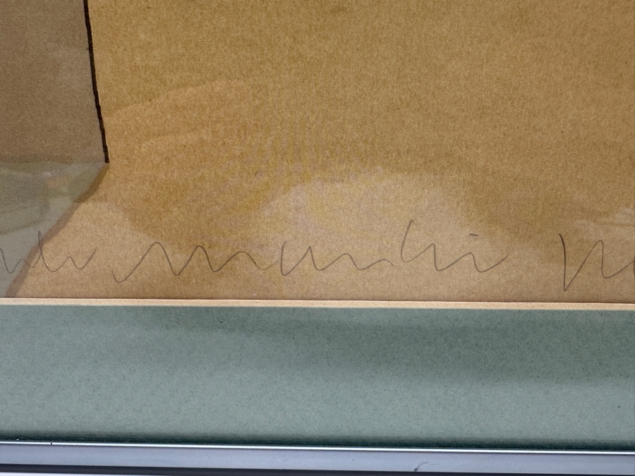 Hand Signed Amado Maurilio Pena Jr White Buffalo Gallery Poster Framed 20 X 22 [Photo 4]