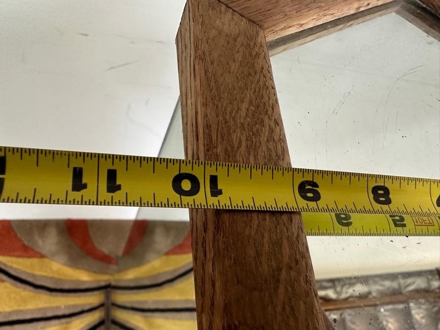 Just Added - Mirrored Pedestal Table Flower Stand 10W X 36H [Photo 5]