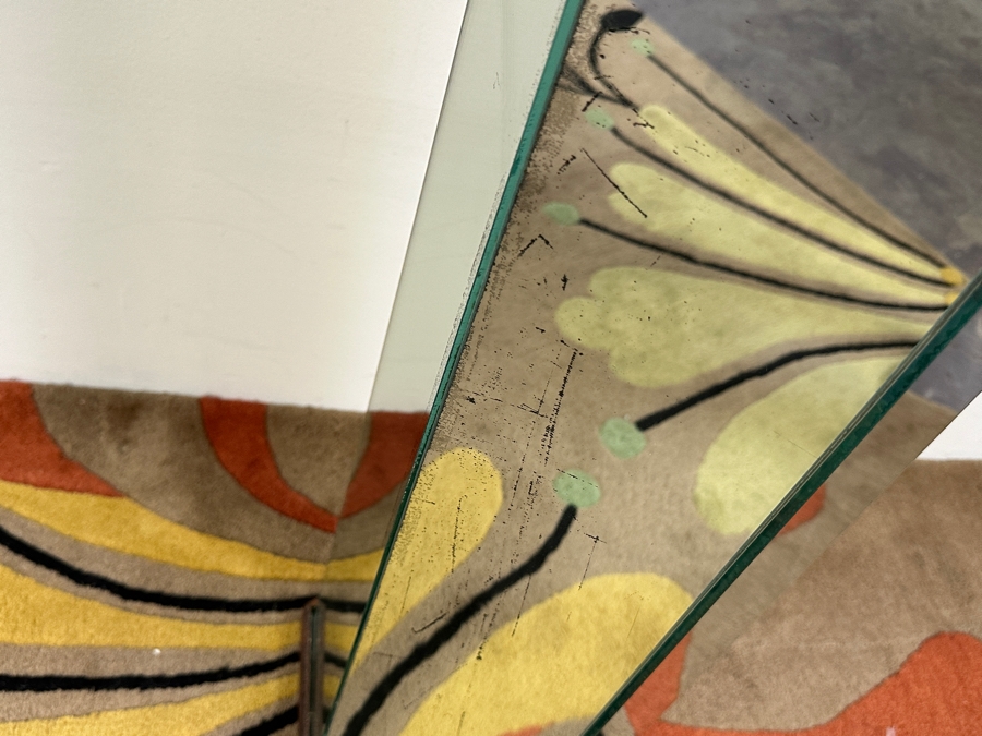 Just Added - Mirrored Pedestal Table Flower Stand 10W X 36H [Photo 4]