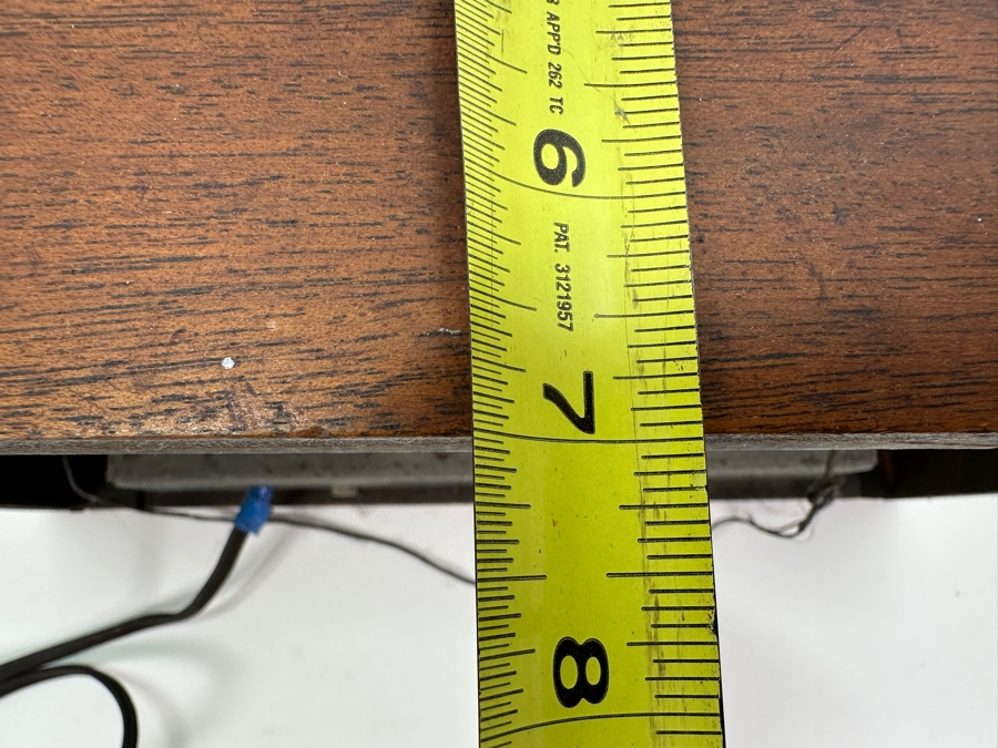 Just Added - Vintage General Electric Wooden Tube Radio - Not Working / Needs Servicing 13W X 7D X 8H [Photo 9]