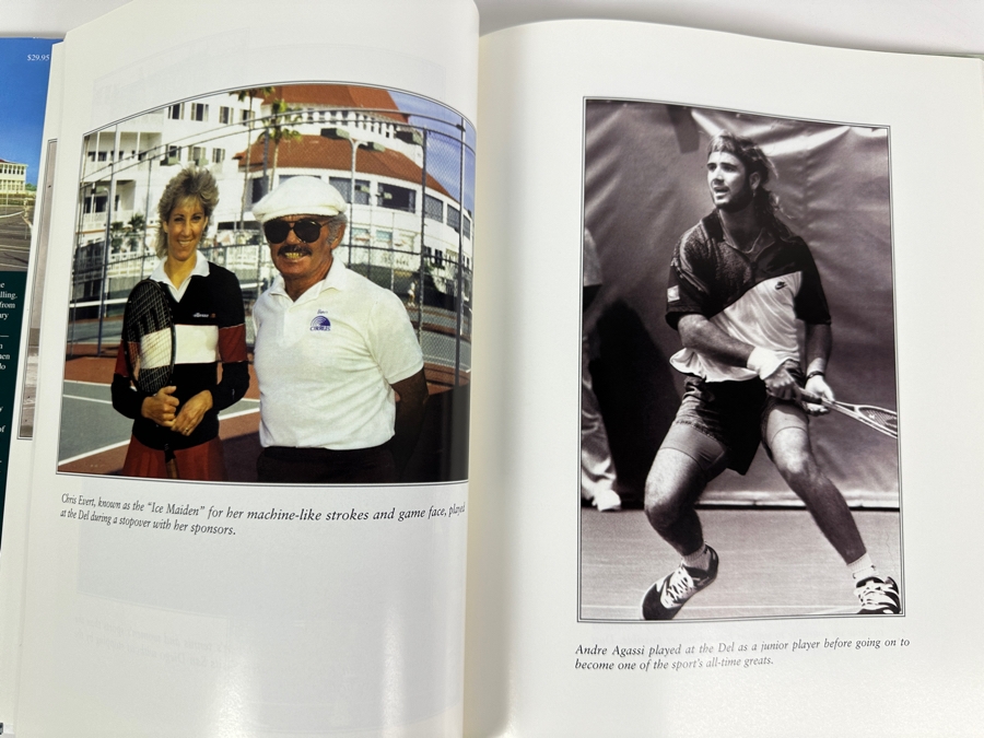 Just Added - Signed Book 100 Years Of Tennis At The Hotel Del Coronado Playground Of The Stars By Ben Press [Photo 4]
