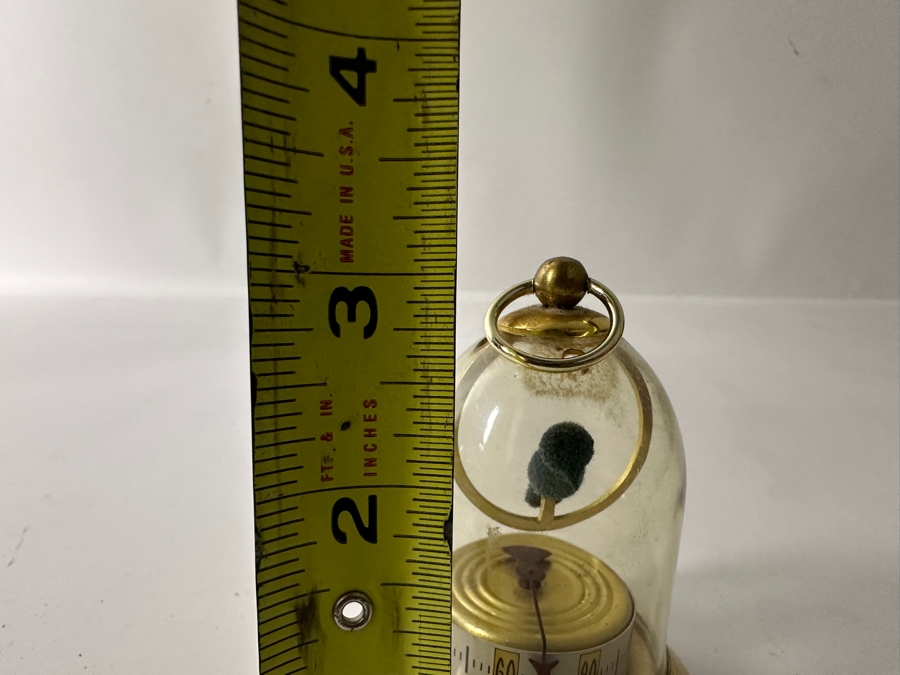 Just Added - Vintage French Bird Cage Thermometer 3H [Photo 5]