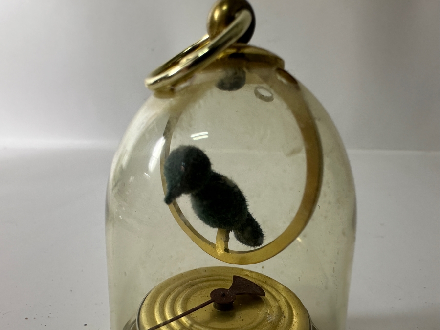 Just Added - Vintage French Bird Cage Thermometer 3H [Photo 2]