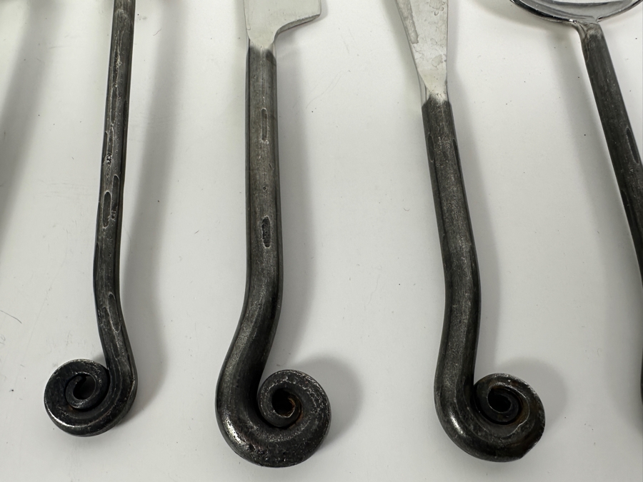 Just Added - Gourmet Settings Treble Clef Flatware Service 30 Pieces - See Photos [Photo 3]