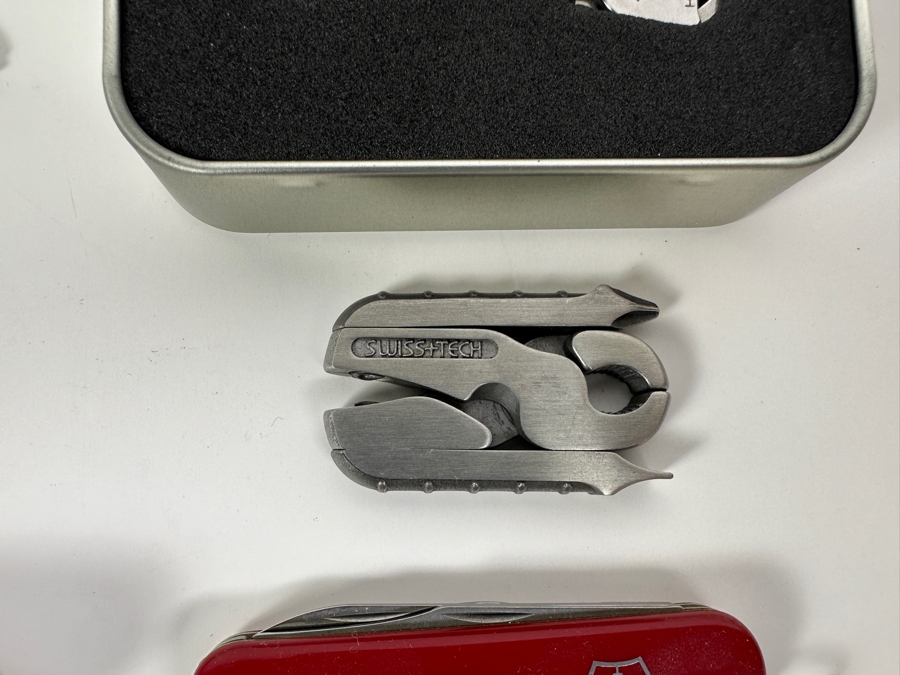 Just Added - (2) Swiss Army Pocket Knives, Swiss+Tech Utili-Keys And Other Items Shown [Photo 7]