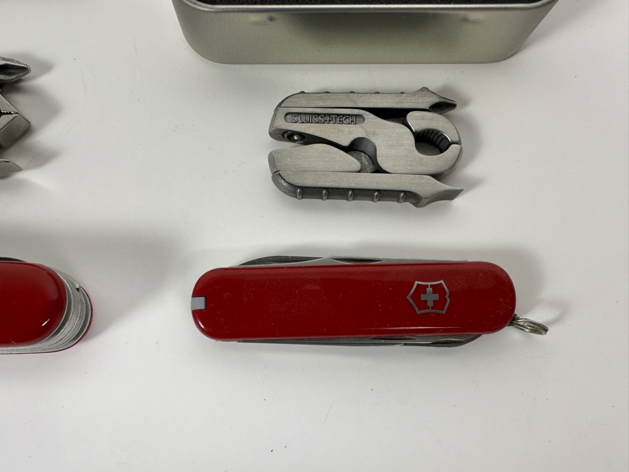 Just Added - (2) Swiss Army Pocket Knives, Swiss+Tech Utili-Keys And Other Items Shown [Photo 3]