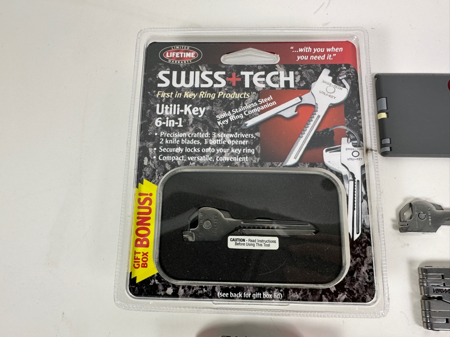 Just Added - (2) Swiss Army Pocket Knives, Swiss+Tech Utili-Keys And Other Items Shown [Photo 4]