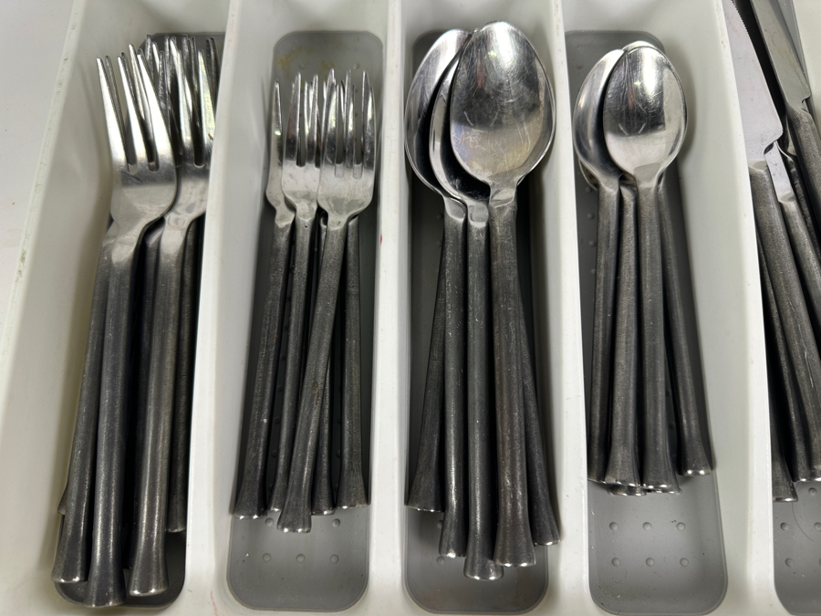 Just Added - Cambridge Stainless Steel Flatware Service - 34 Items [Photo 2]