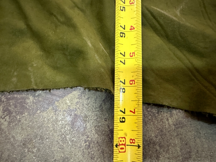 Just Added - Green Tone Leather Hide 69 X 79 Retails $250 [Photo 4]