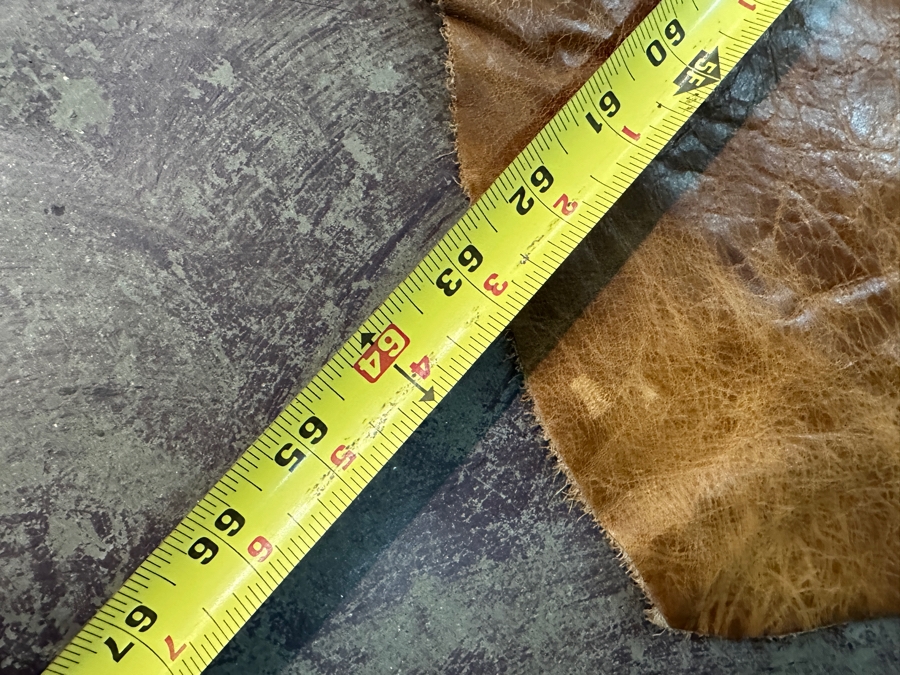 Just Added - Tan Leather Hide 64 X 81 Retails $200 [Photo 3]