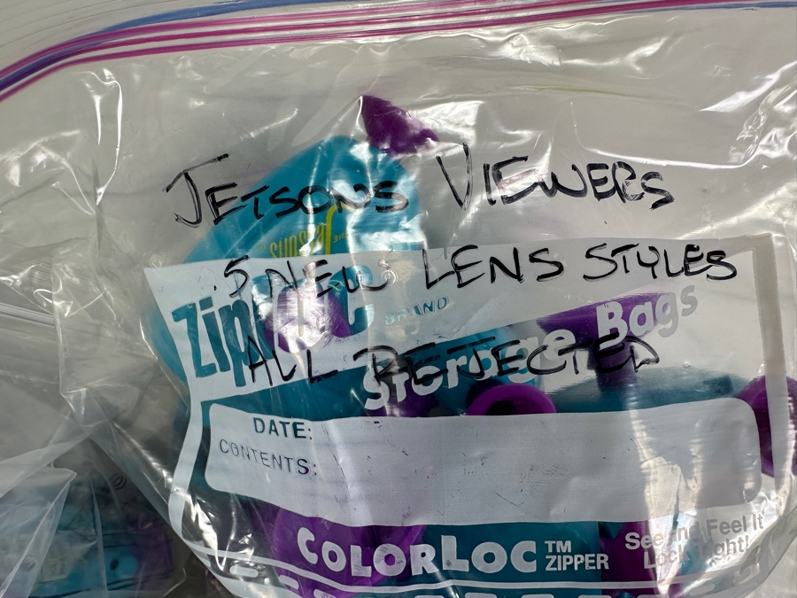 Just Added - The Jetsons Carl's Jr. / Hardee's Happy / Kid's Meal Toys Project Box With Prototype Toy Samples Cool Kids Designed By The CDM Company 1999 - See Photos [Photo 7]