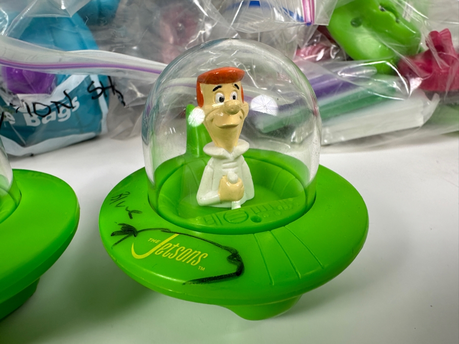 Just Added - The Jetsons Carl's Jr. / Hardee's Happy / Kid's Meal Toys Project Box With Prototype Toy Samples Cool Kids Designed By The CDM Company 1999 - See Photos [Photo 5]