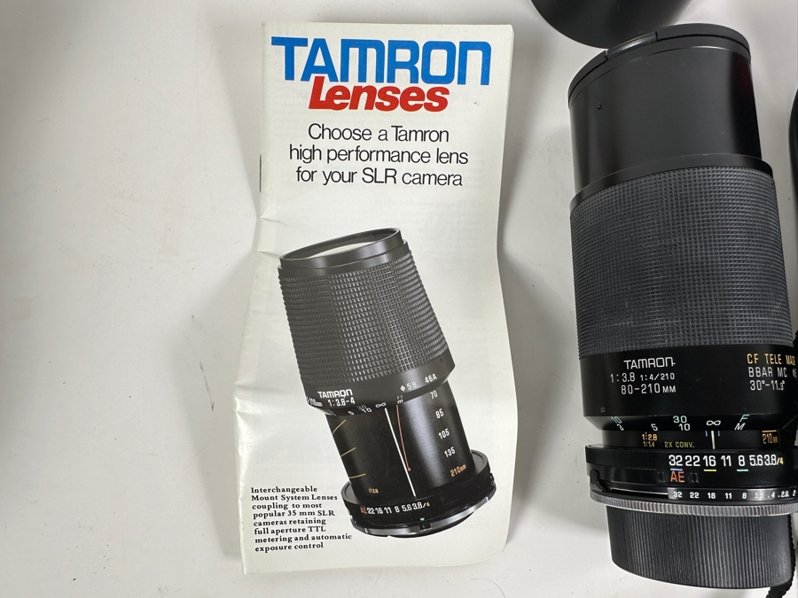 Just Added - Tamron Lens CF Tele Macro 80-210mm With Case [Photo 4]