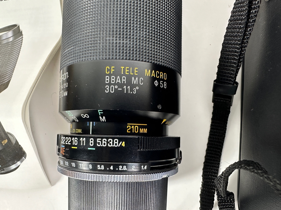 Just Added - Tamron Lens CF Tele Macro 80-210mm With Case [Photo 2]