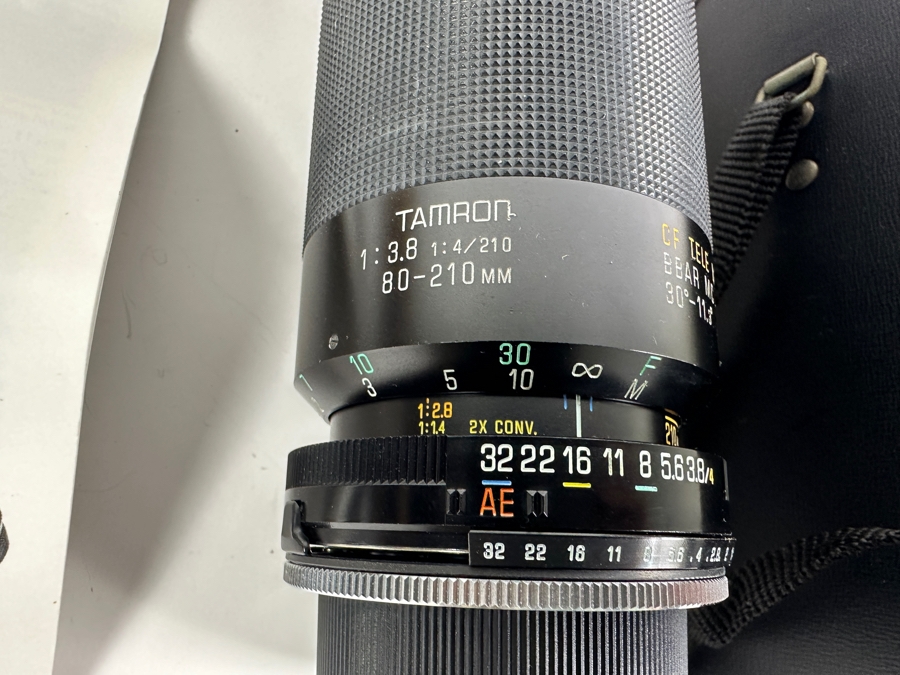 Just Added - Tamron Lens CF Tele Macro 80-210mm With Case [Photo 3]