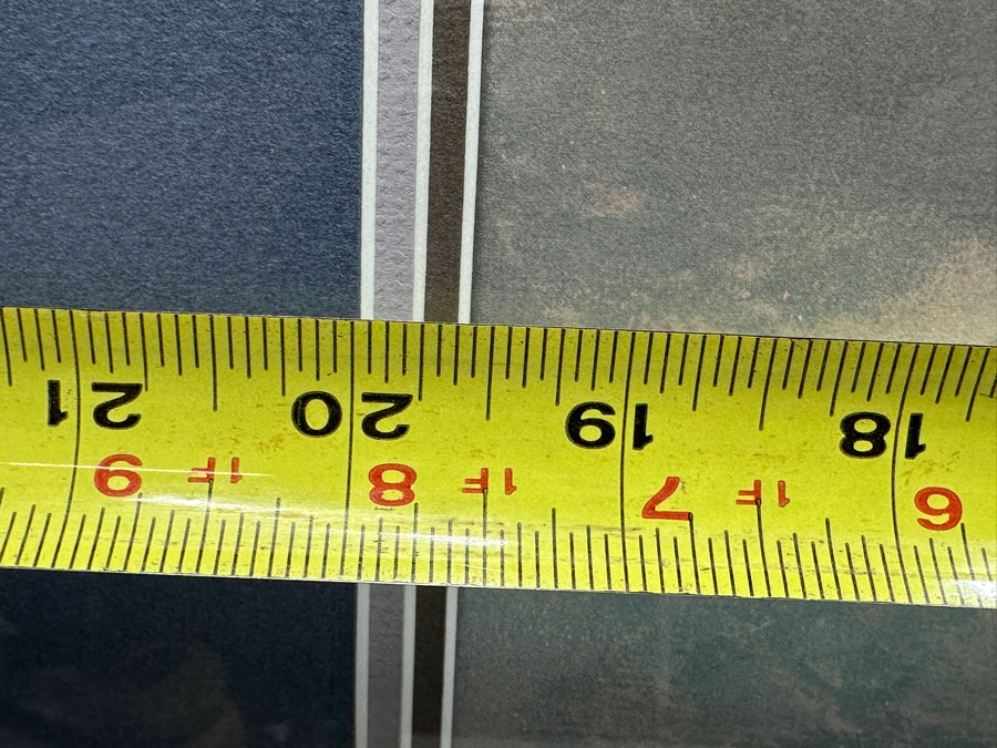 Olaf Wieghorst (1899-1988, American) Hand Signed Limited Edition Print Titled 'The Navajo' With C.O.A. Hand Signed Lower Left And Numbered 1195 Of 1500 20' X 22' Framed 29.5 X 31.5 [Photo 8]