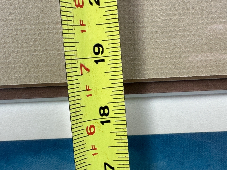 Olaf Wieghorst (1899-1988, American) Hand Signed Limited Edition Print Titled 'The Boys In The Bunkhouse' Hand Signed Lower Right And Numbered 462 Of 850 24' X 18.5' Framed 33 X 28 [Photo 12]