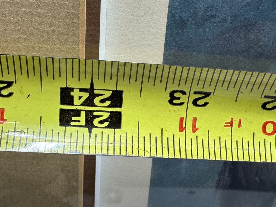 Olaf Wieghorst (1899-1988, American) Hand Signed Limited Edition Print Titled 'The Boys In The Bunkhouse' Hand Signed Lower Right And Numbered 462 Of 850 24' X 18.5' Framed 33 X 28 [Photo 11]