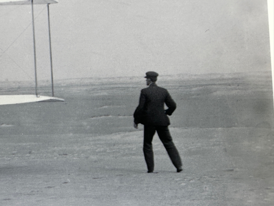 Photographic Print Of Wright Brothers' First Flight At Kitty Hawk, North Carolina In 1903 9.5 X 7 [Photo 8]